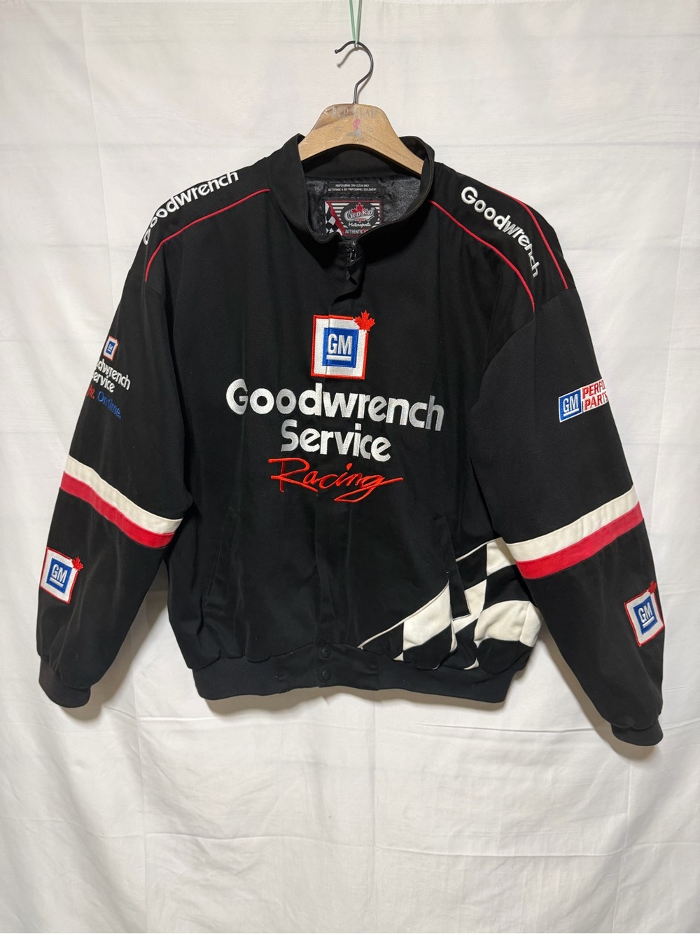 Vintage Choko Goodwrench Service Racing GM Jacket NASCAR Size L